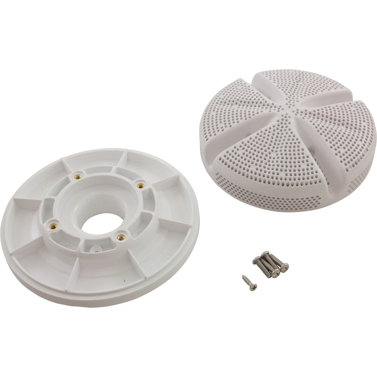 6" Ultra Suction, 1.5"Thrd, White : 640-8240 V - Waterway Plastics - 8.06105E+11 - PartsForSpas.com