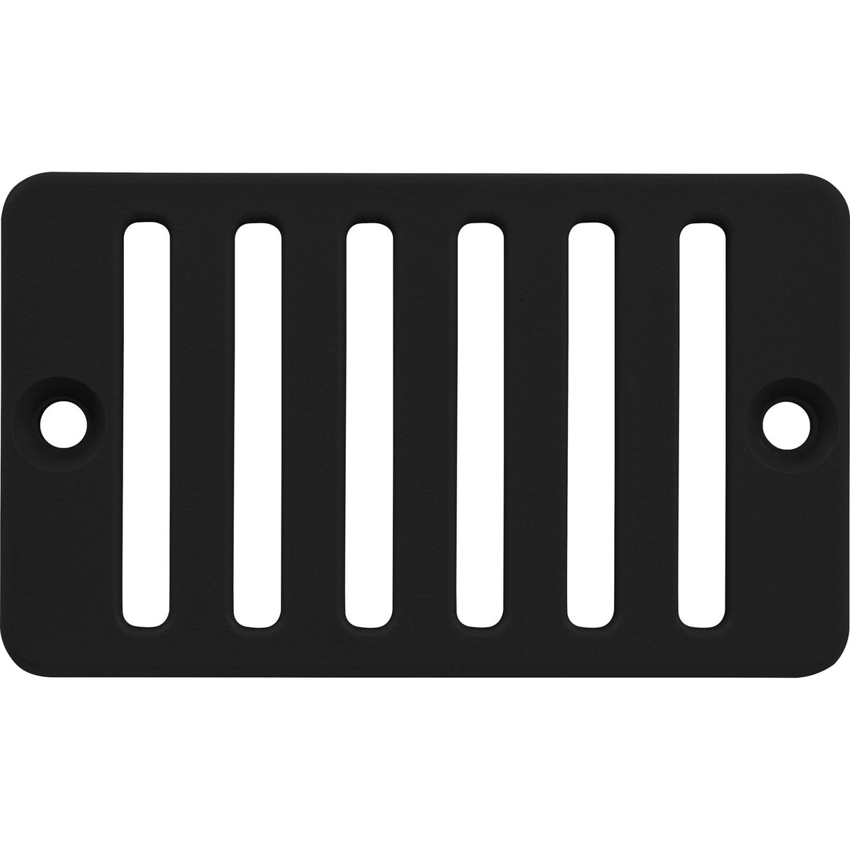 2"X4" Deck/Gutter Drain Grate - Blk : 642-2801