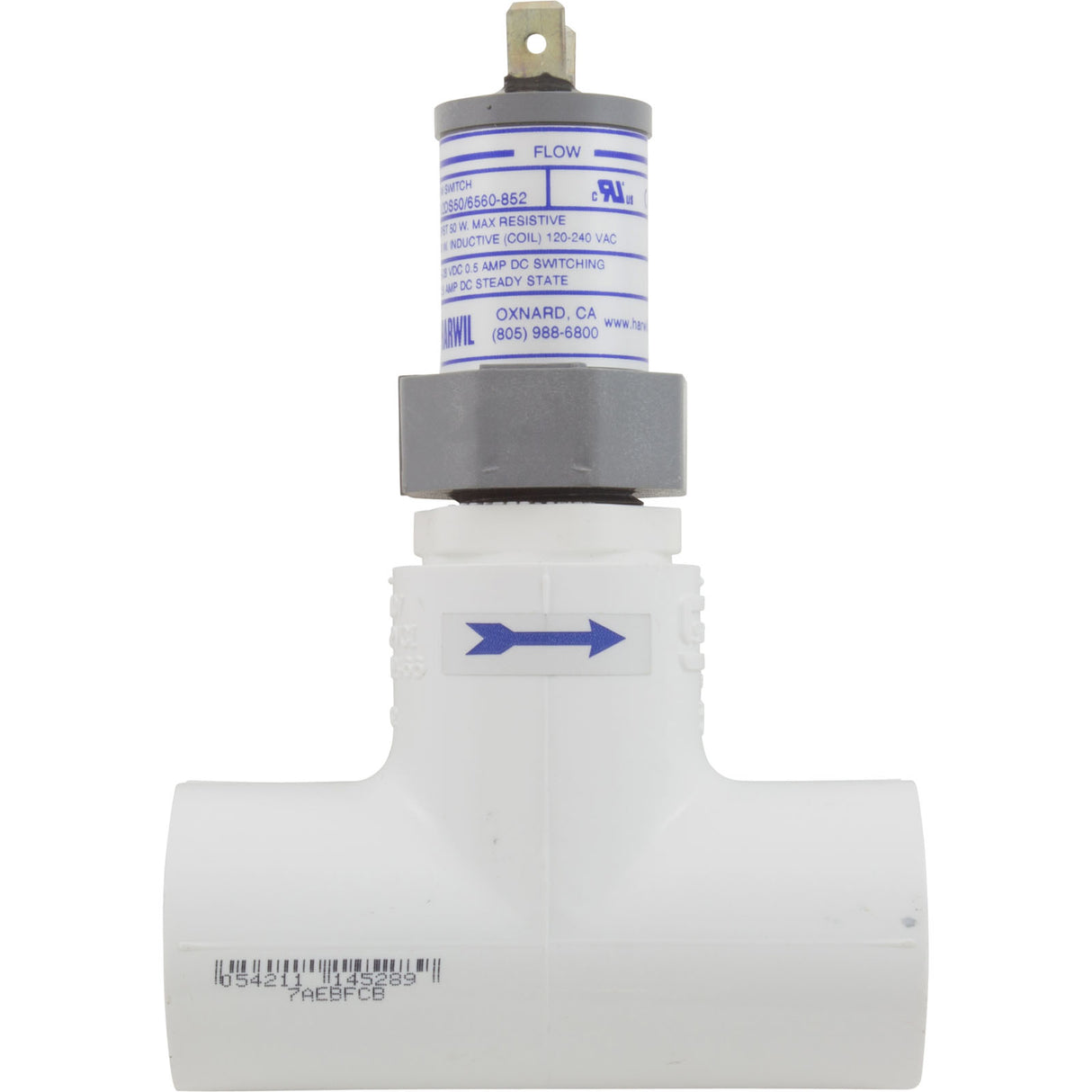 Flow Switch W/Tee Fitting (Cable Not Included) : 6560-852 - Jacuzzi/Sundance - 6560-852 - PartsForSpas.com