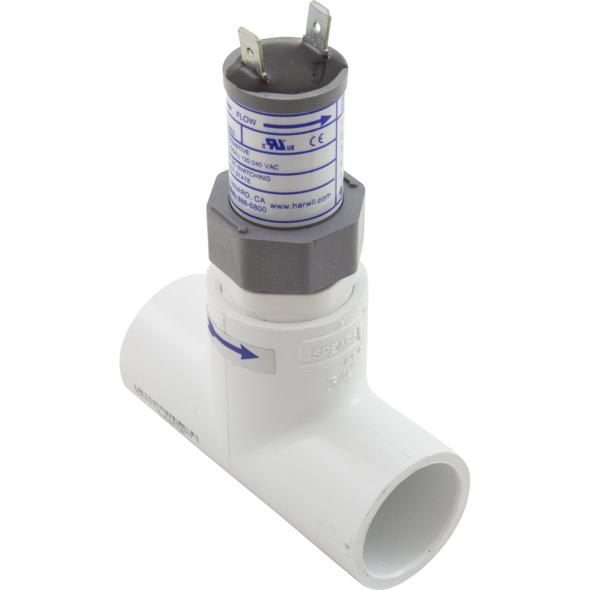 Flow Switch W/Tee Fitting (Cable Not Included) : 6560-852 - Jacuzzi/Sundance - 6560-852 - PartsForSpas.com