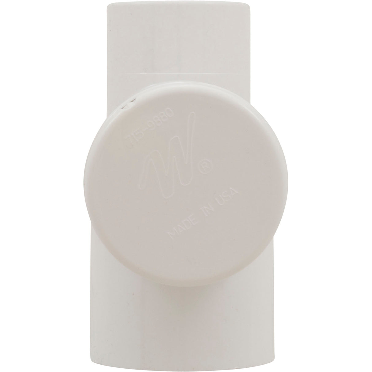 100Sq.Ft. Skim Filter Mnfld Tee W/Plug : 672-5090 - Waterway Plastics - 806105120793 - PartsForSpas.com