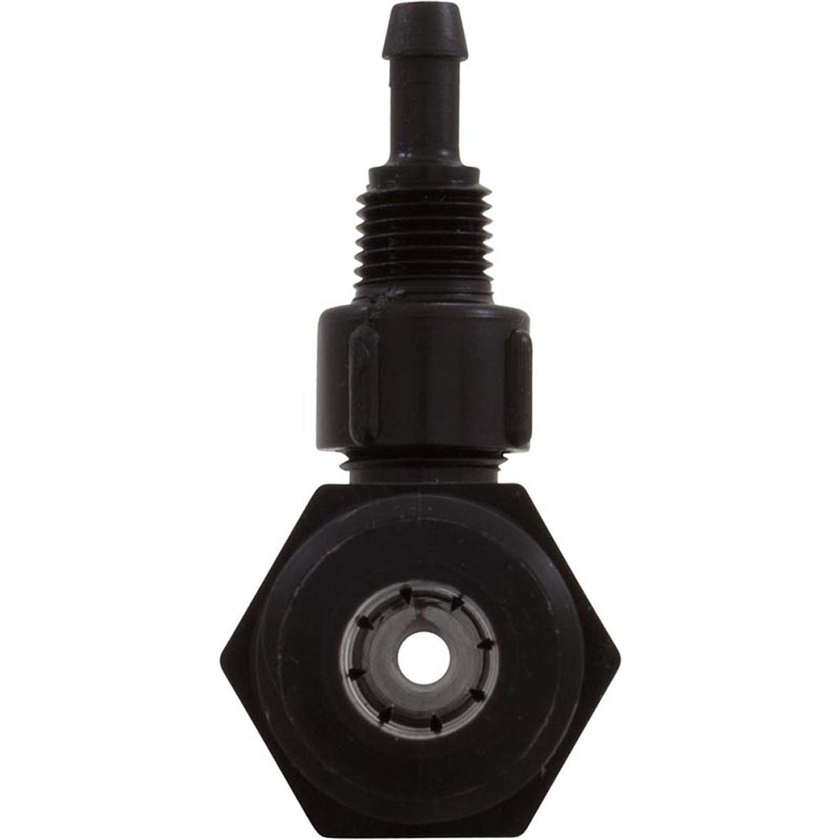 Injector Only, 3/4" Npt, Number 584 Black Kynar, W/O Check Valve : 7-0610 - Del Ozone - 7-0610 - PartsForSpas.com