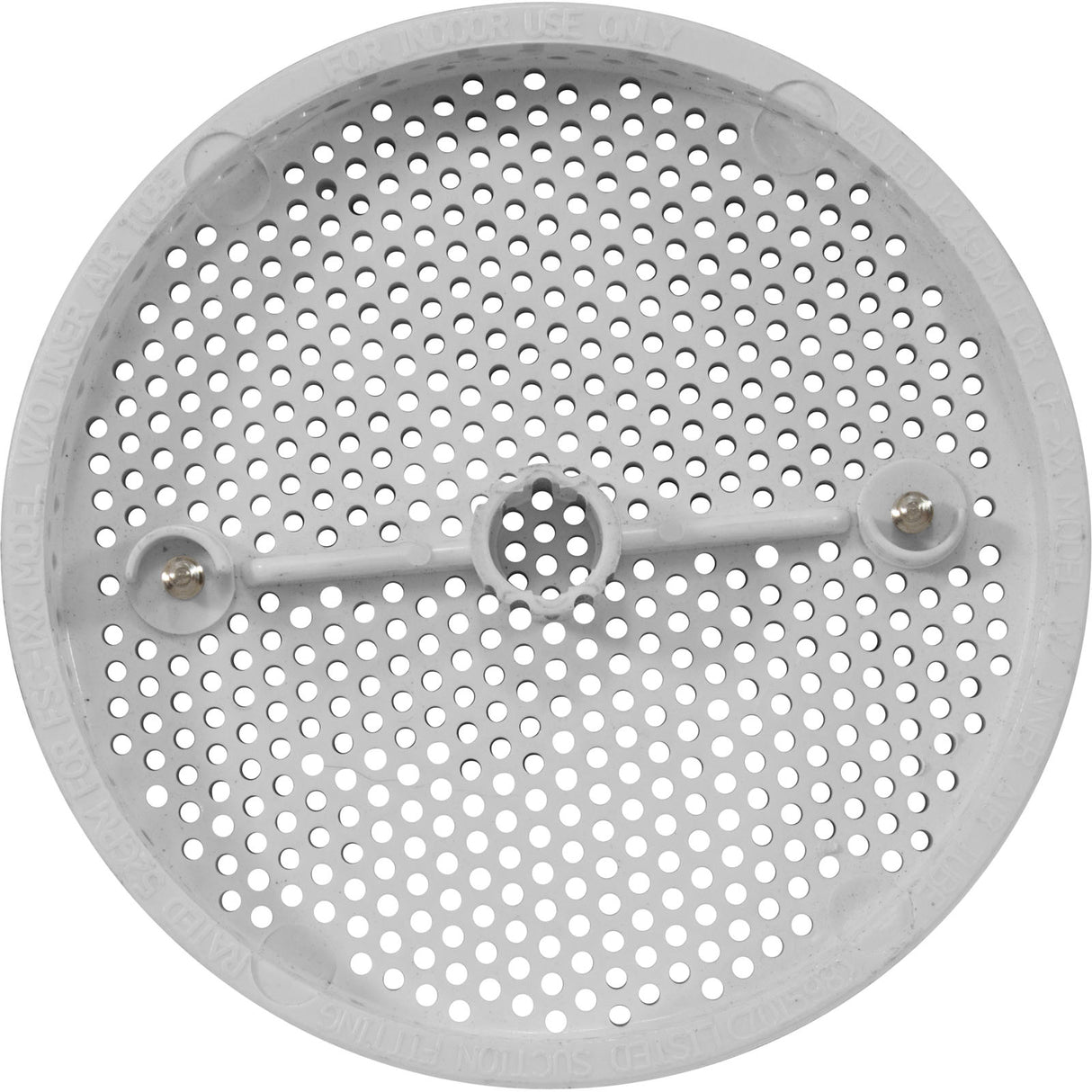 Hydrabath Suction Cover, 3-5/8"fd, White : 701598-01