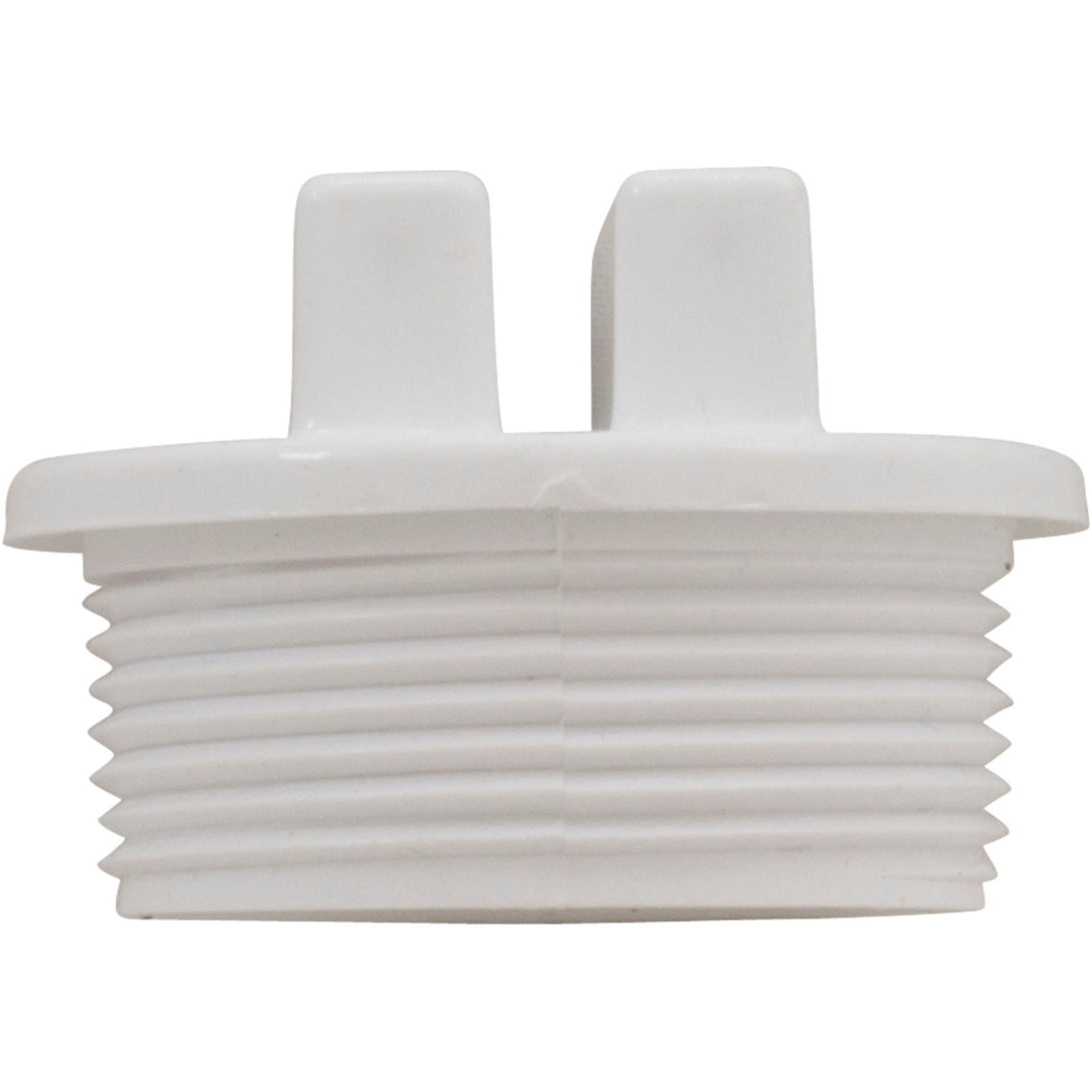Universal Plug 1 1/2"Mpt W/ O Ring Groove - White : 715-6610 - Waterway Plastics - 715-6610 - PartsForSpas.com
