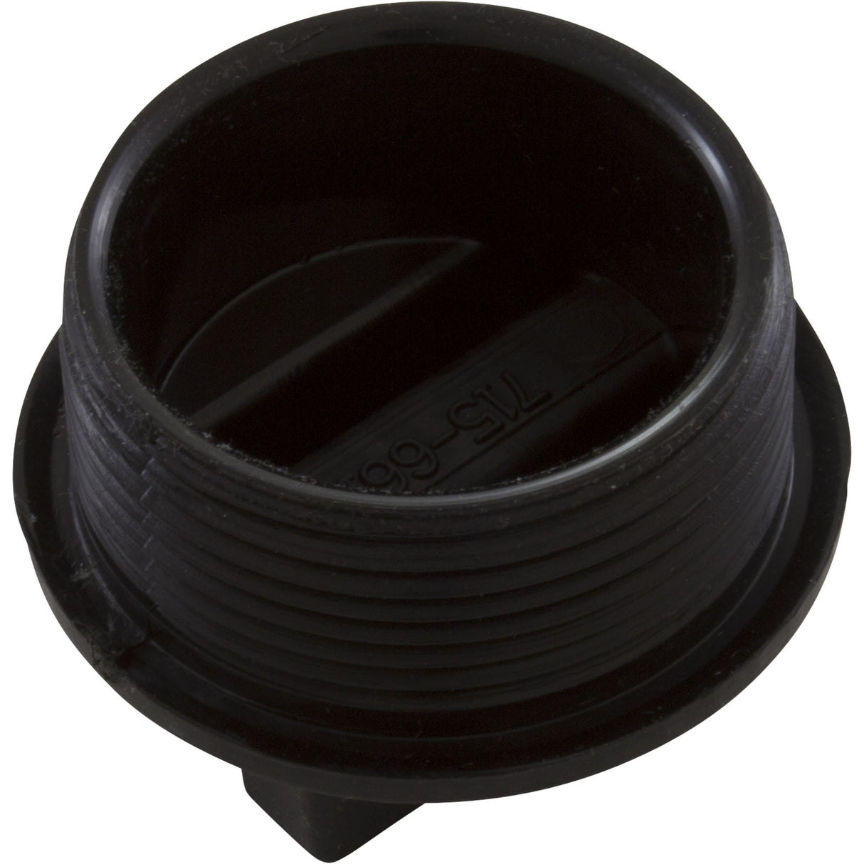 Universal Plug 1 1/2"Mpt W/ O Ring Groove - Black : 715-6611 - Waterway Plastics - 806105414731 - PartsForSpas.com