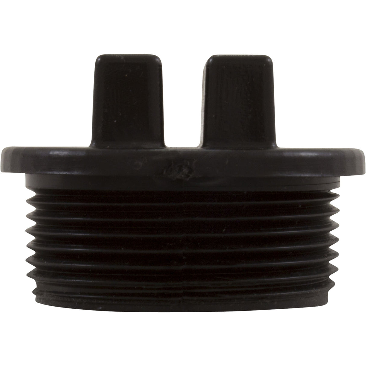 Universal Plug 1 1/2"Mpt W/ O Ring Groove - Black : 715-6611 - Waterway Plastics - 806105414731 - PartsForSpas.com