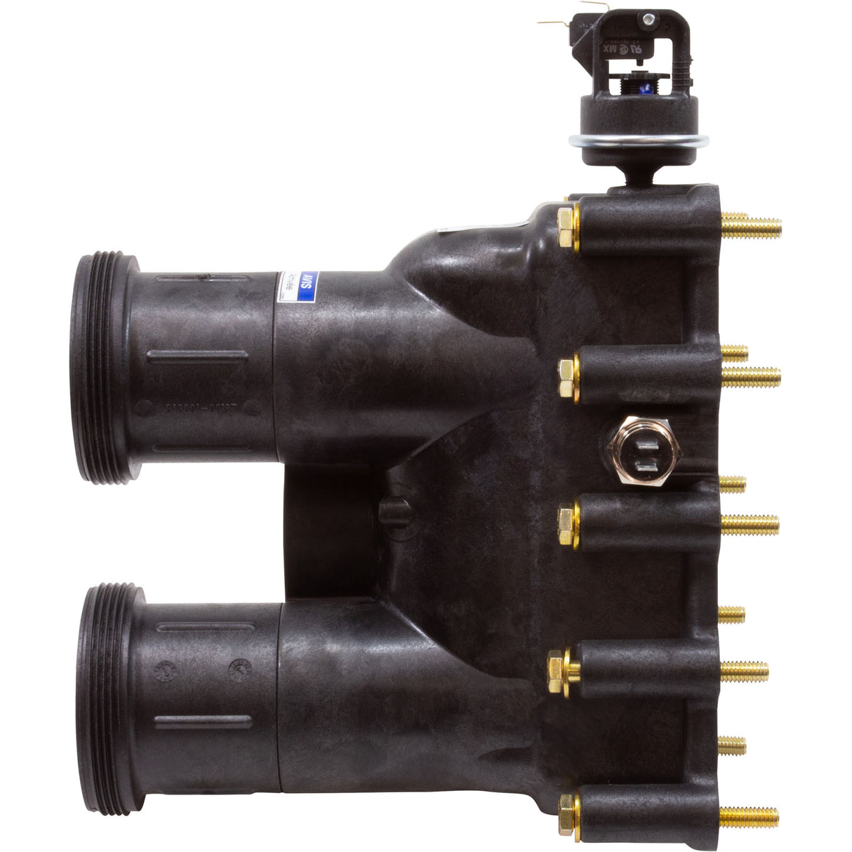 Manifold Body W/ Safeties : 77707-0205 - Pentair - 022315301542 - PartsForSpas.com