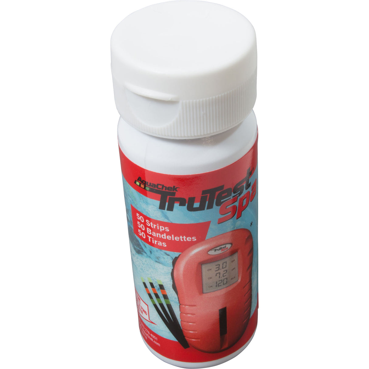 Test Strips, Expired, AquaChek, TruTest Spa Refill, 50 Strips : 522255EXPIRED - AquaChek/Hach - 522255EXPIRED - PartsForSpas.com