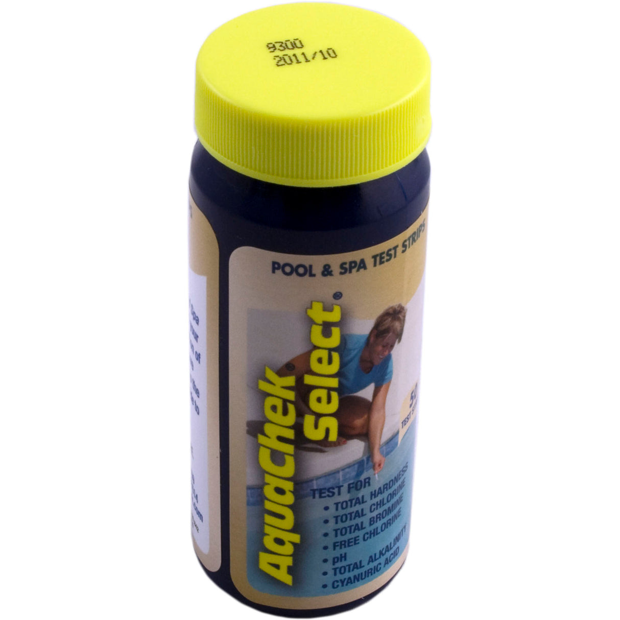 Test Strips, AquaChek Select, 7in1, TH, TC, TB, FC, pH, TA, CA, 50ct : 541604APP - AquaChek/Hach - 90944016045 - PartsForSpas.com