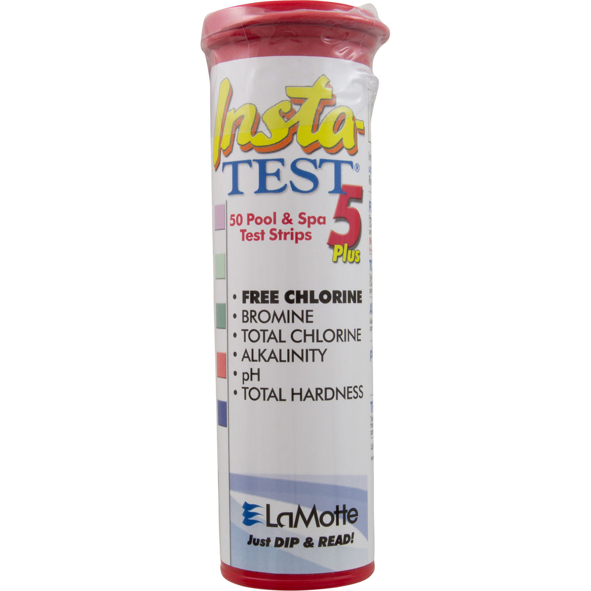 Test Strips, Insta-Test 5-Way Strips, 50ct : 2977-12-PT - Lamotte - 637395430305 - PartsForSpas.com