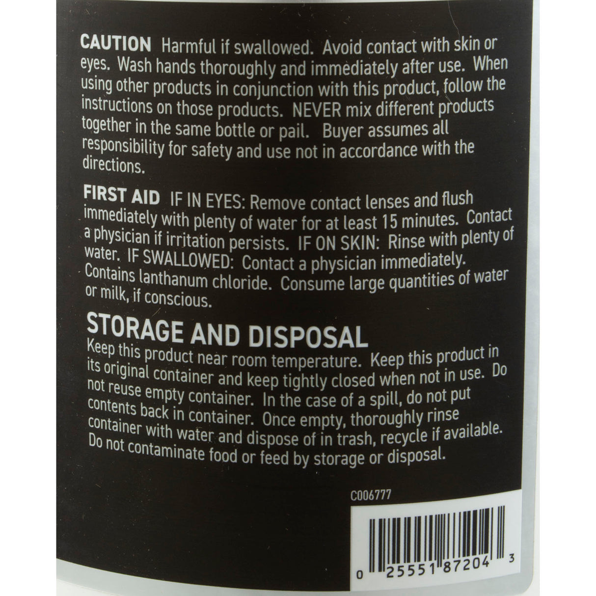 Phosphate Remover, Matrix Black Label, 1 Gallon : C006609-CS4X1G - Matrix Swimming Pool Solutions - C006609-CS4X1G - PartsForSpas.com