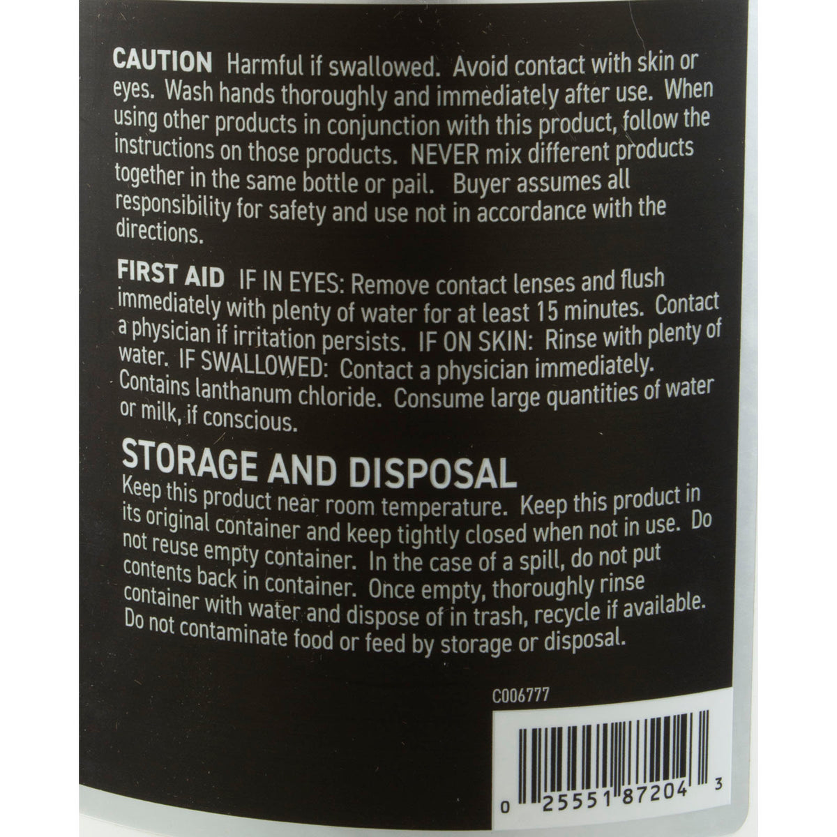 Phosphate Remover, Matrix Black Label, 1 Gallon : C006609-CS4X1G