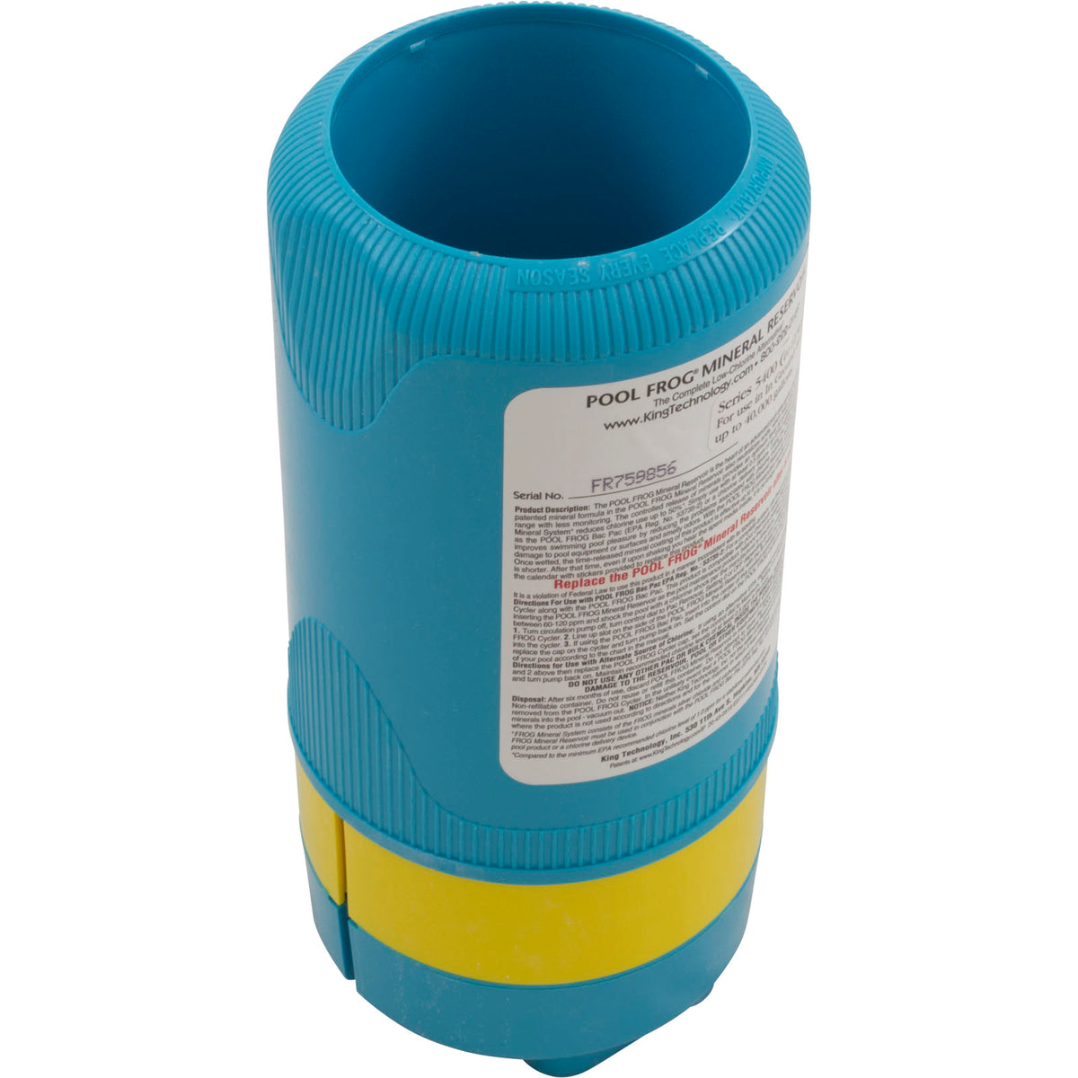 Mineral Cartridge, King Tech Pool Frog, In-Ground : 01-12-5462