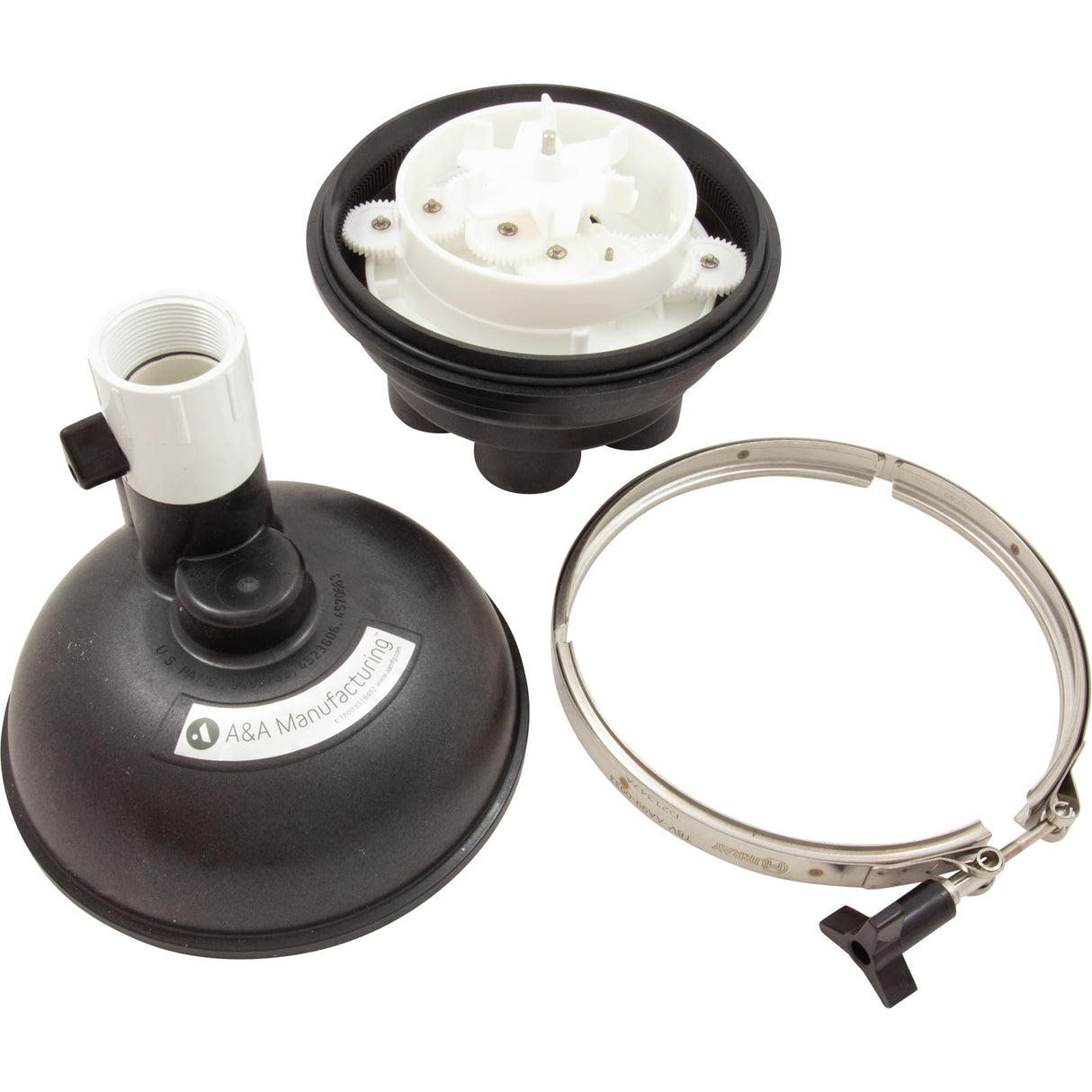 T-Valve Complete, A&A Manufacturing, 5 Port, 1-1/2" : 225570 - A&A Manufacturing - 818965010367 - PartsForSpas.com
