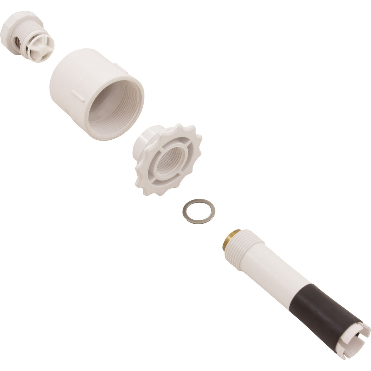 Stub Pipe Kit, Zodiac Polaris, 1" : 9-100-8002 - Polaris/Zodiac - 738919002012 - PartsForSpas.com