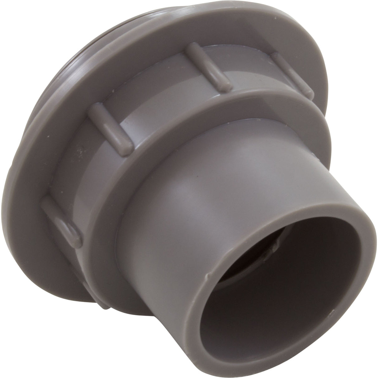 Return Fitting/Inlet, Zodiac ThreadCare, 1.5" and 1", Lt Gry : 3-3-115