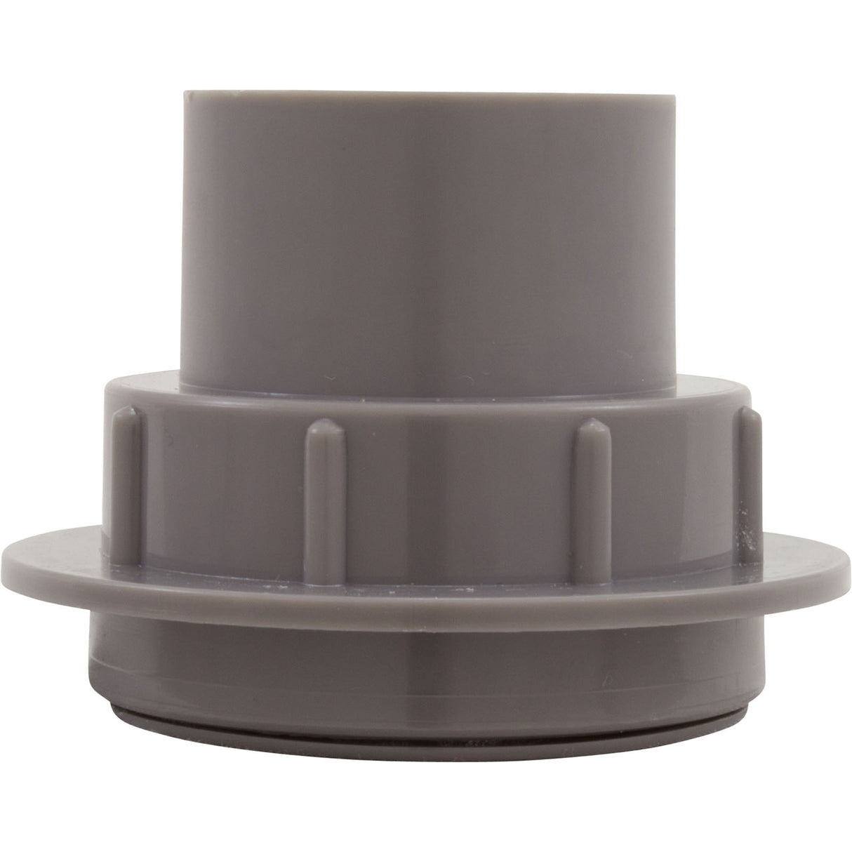Return Fitting/Inlet, Zodiac ThreadCare, 1.5" and 1", Lt Gry : 3-3-115