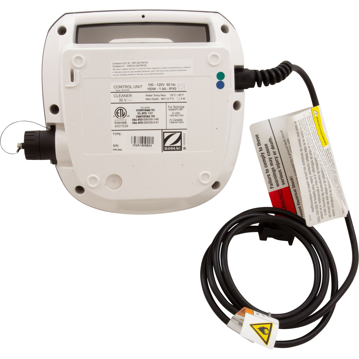 Control Unit, Zodiac Polaris 9550 : R0588300 - Zodiac - R0588300 - PartsForSpas.com