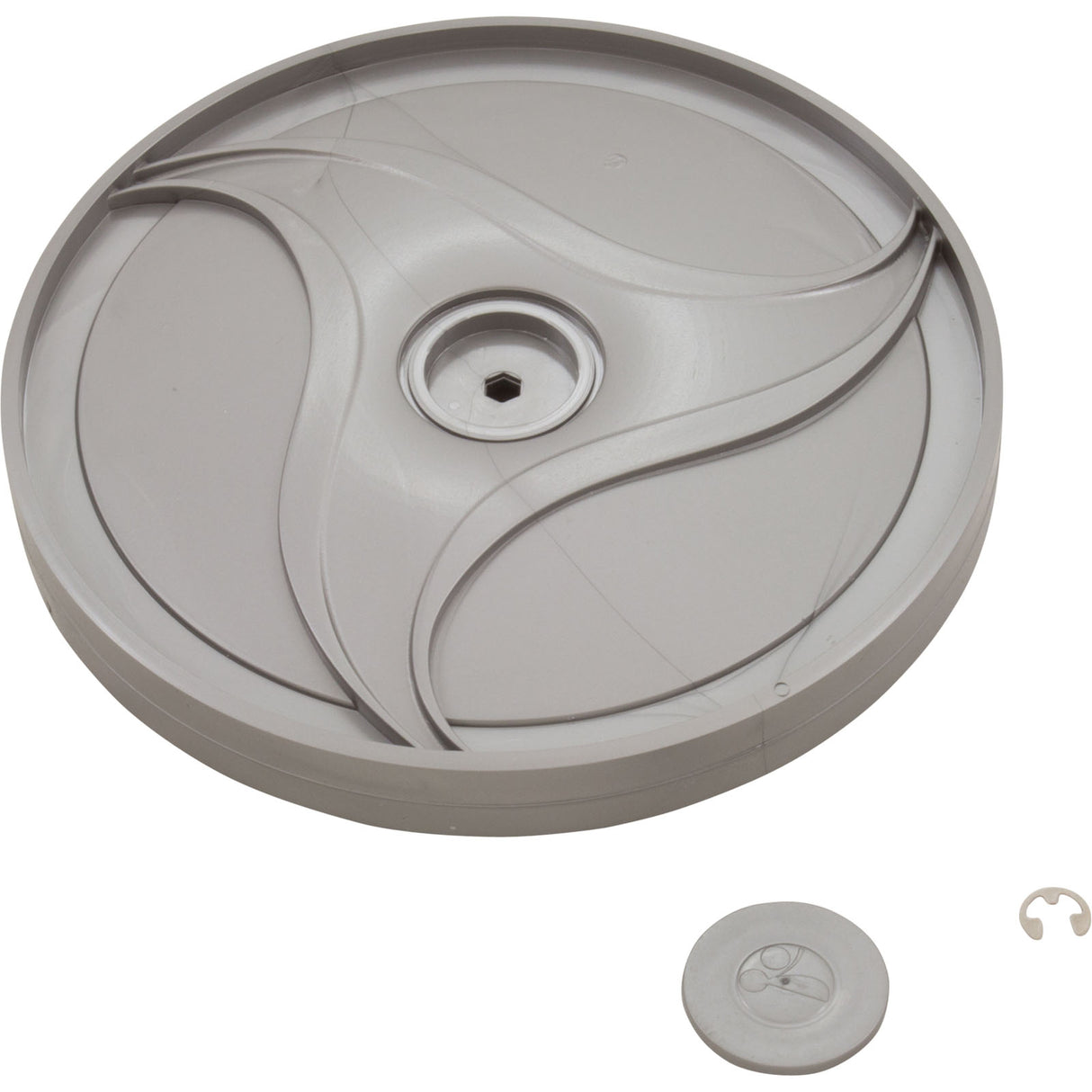 Wheel, Zodiac Polaris TR35P, Single-Sided, Silver : R0615800 - Zodiac - 052337068376 - PartsForSpas.com