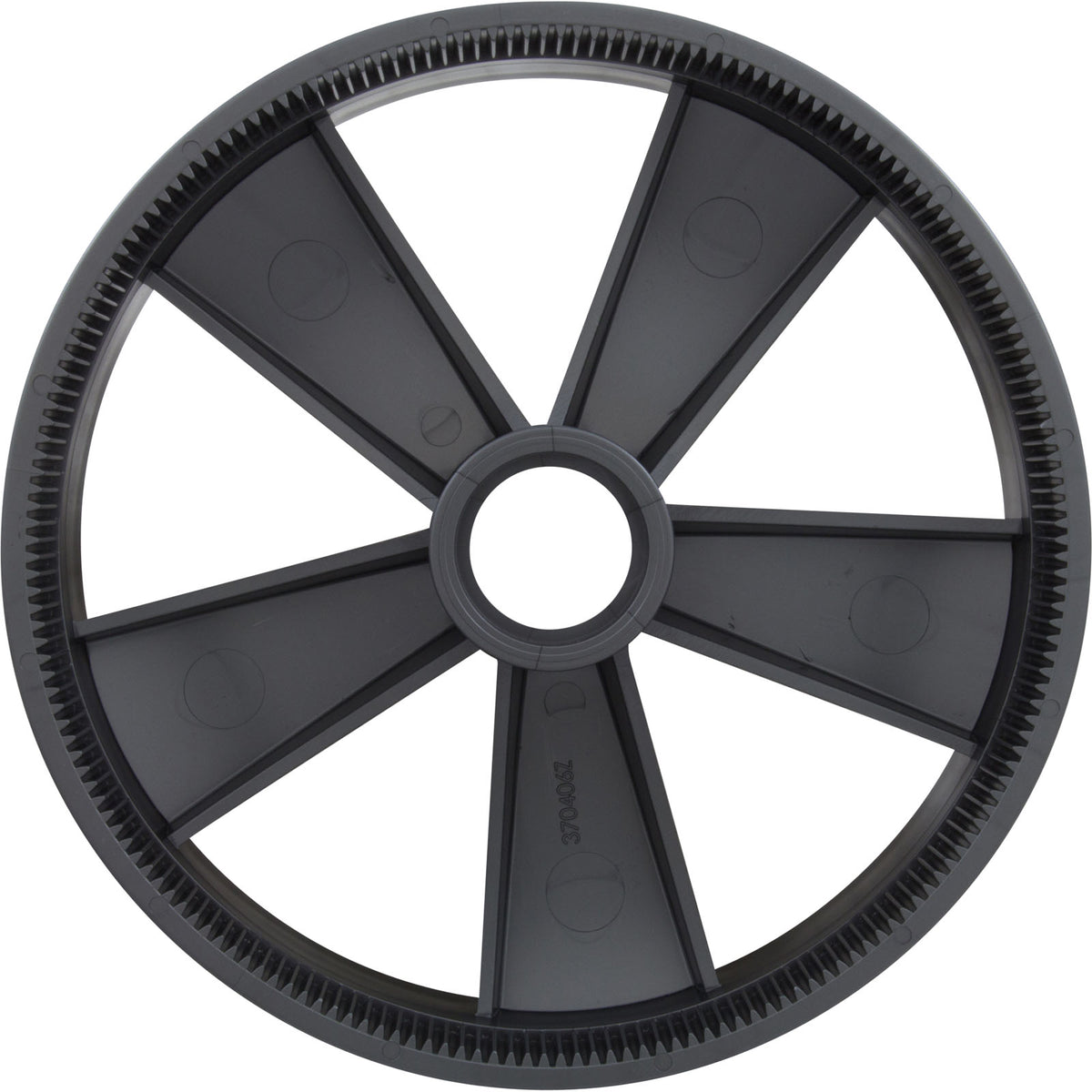 Wide Wheel, Kreepy Krauly Platinum, Gray, w/o Bearings : 370406Z