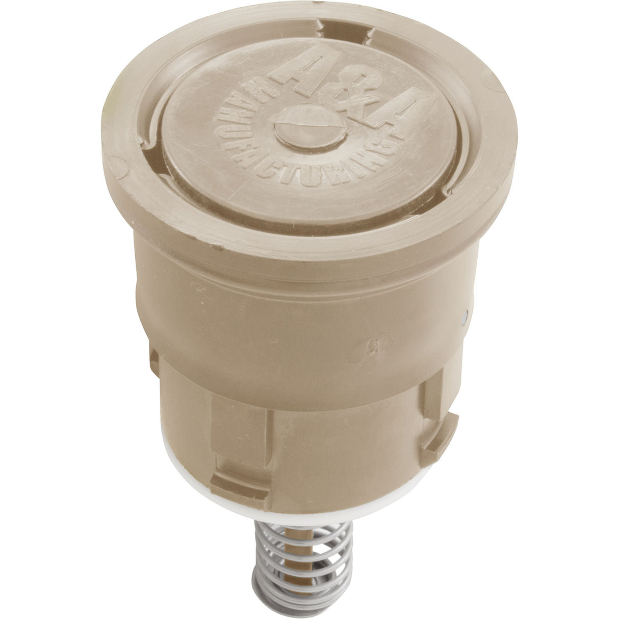 Cleaning Head, A&A Manufacturing Style II, Hi-Flow, Tan : 521501 - A&A Manufacturing - 521501 - PartsForSpas.com