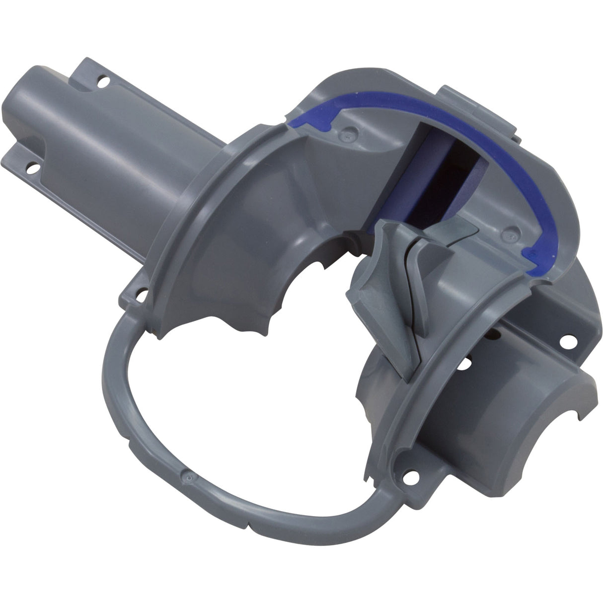 Middle Engine Housing, Zodiac MX6, w/Ramp & 2 Seals : R0566900 - Zodiac - 052337062305 - PartsForSpas.com