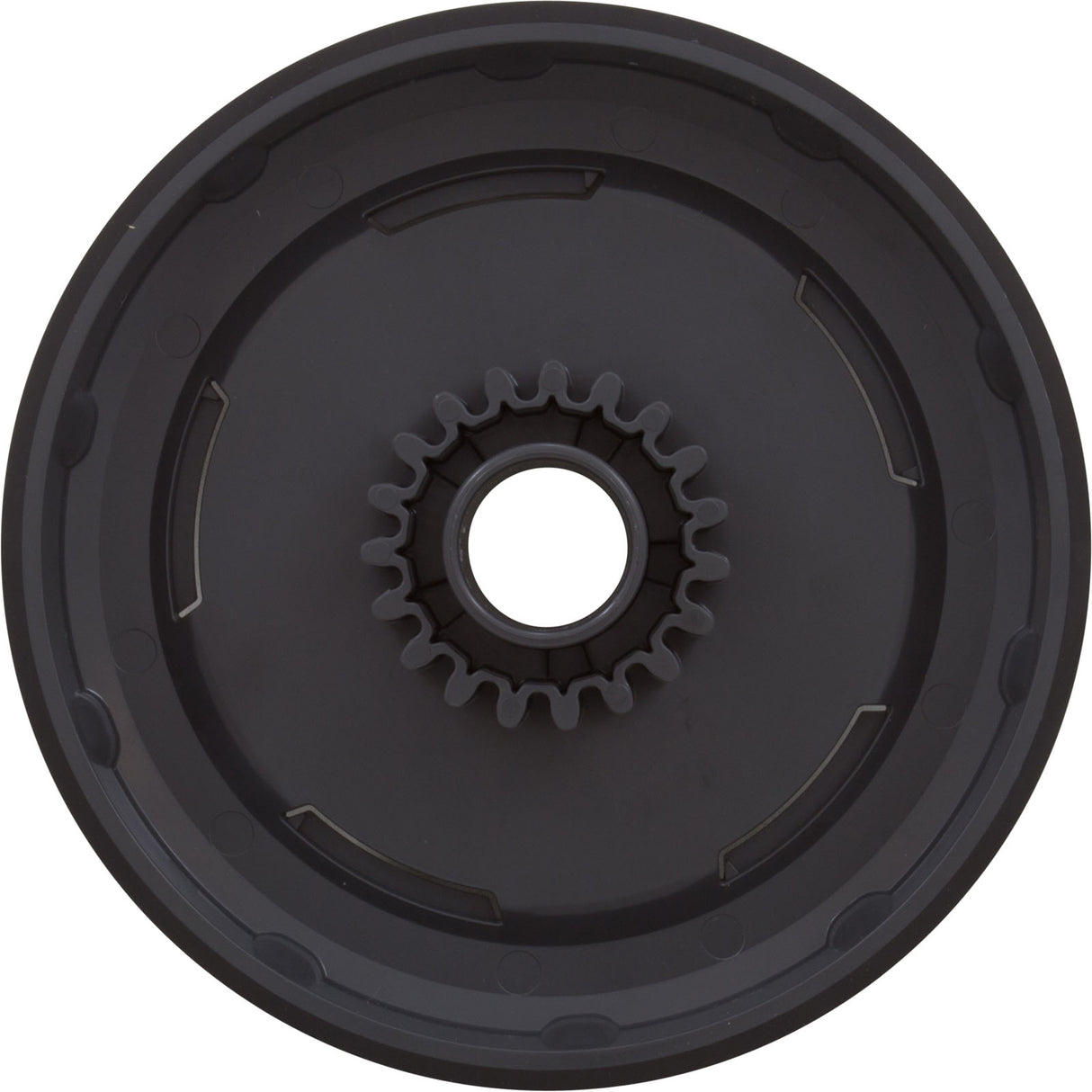 Wheel Rim and Tire, Hayward AquaVac 500, Dark Gray/Black : RCX341113GR4BK - Hayward - 0610377269100 - PartsForSpas.com
