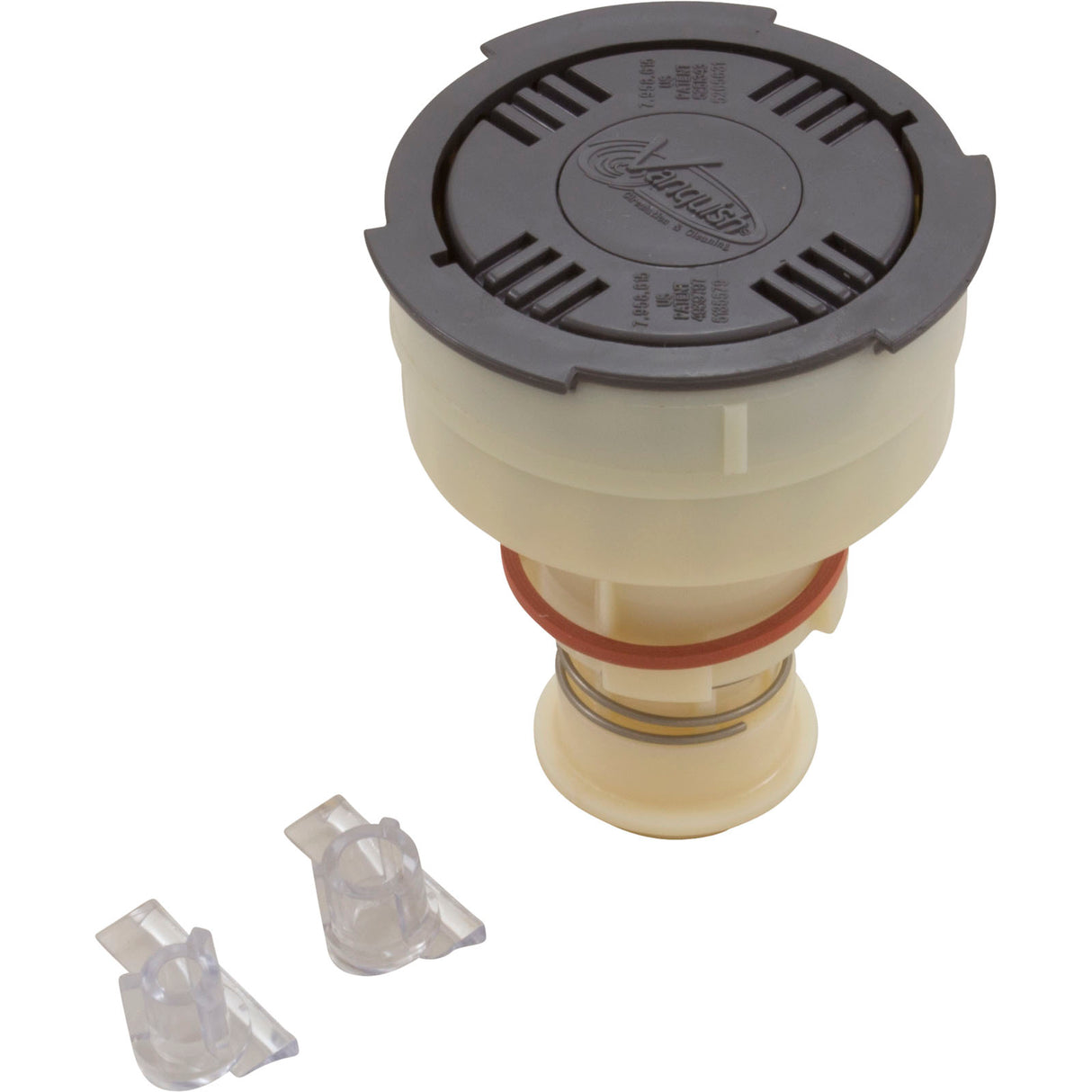Cleaning Head, Paramount Vanquish, Rotating, Gray : 004-577-5020-02 - Paramount Leisure Industries - 004-577-5020-02 - PartsForSpas.com