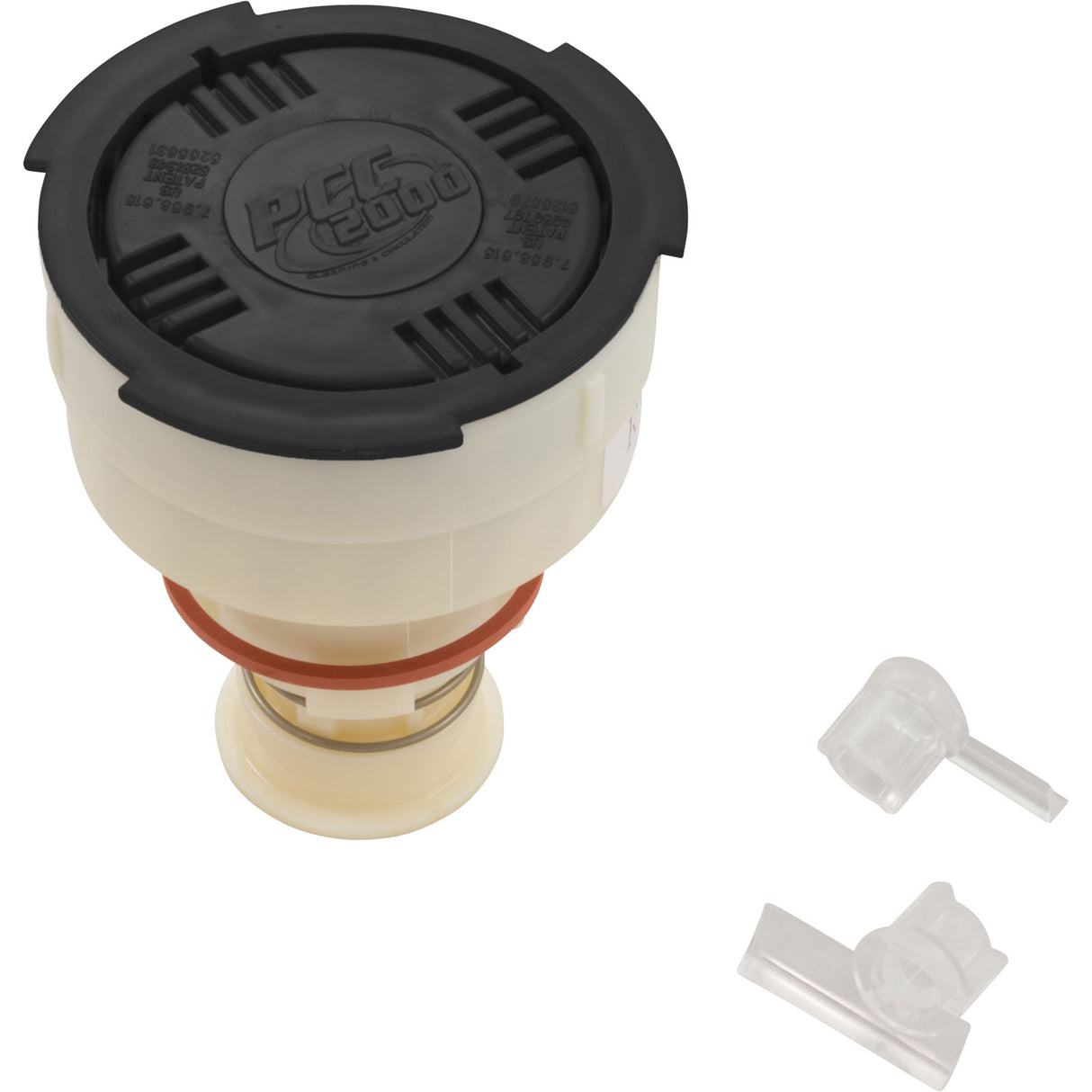 Cleaning Head, Paramount PCC2000, Rotating Nozzle, Black : 004-552-5020-03 - Paramount Leisure Industries - 004-552-5020-03 - PartsForSpas.com