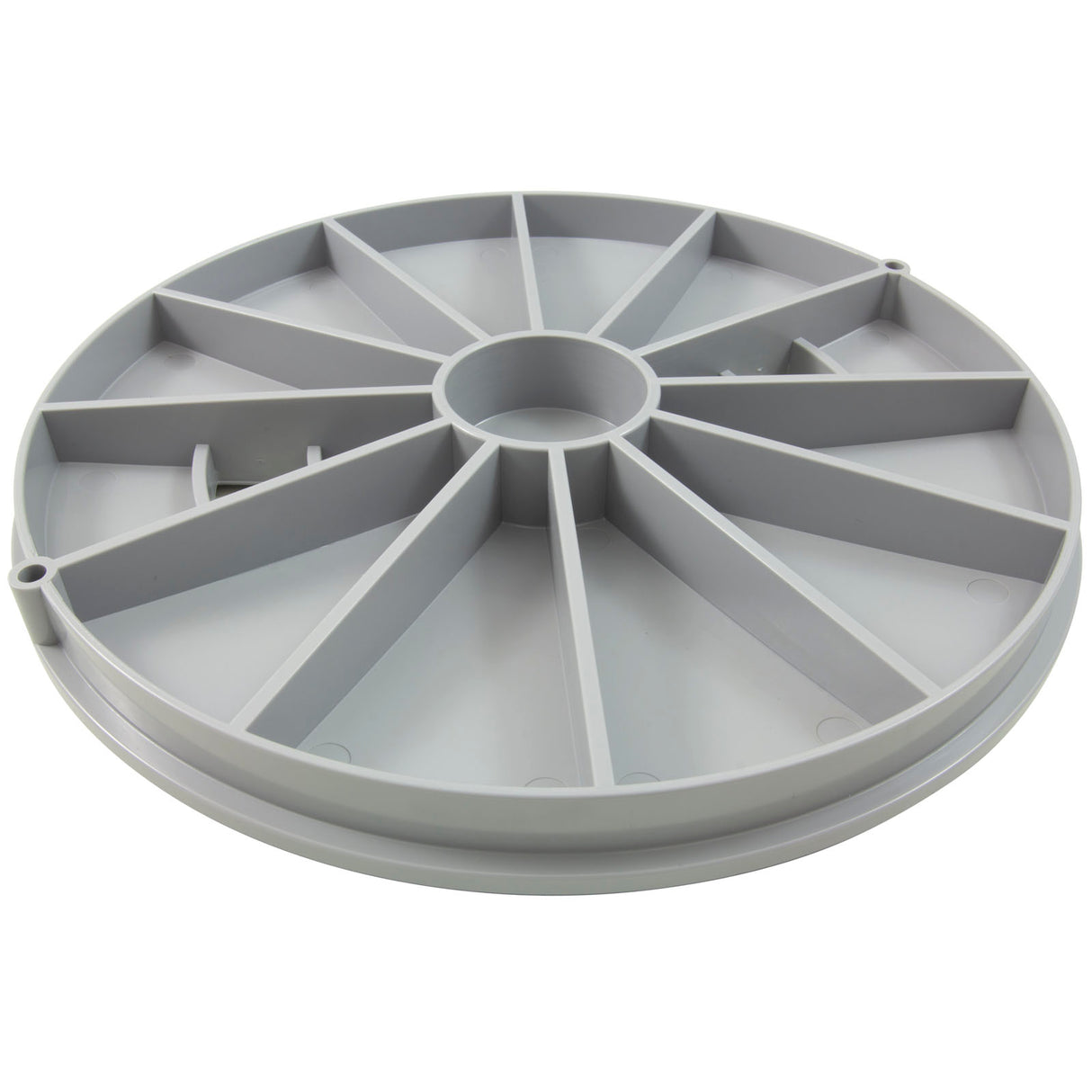 Deck Lid, Paramount Debris Containment Canister, Light Gray : 005-252-4572-08 - Paramount Leisure Industries - 005-252-4572-08 - PartsForSpas.com