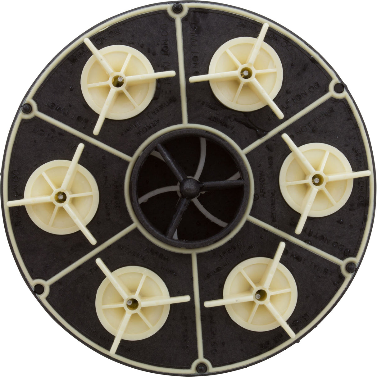 Module, Paramount Water Valve, 6 Port : 004-302-4408-00 - Paramount Leisure Industries - 004-302-4408-00 - PartsForSpas.com