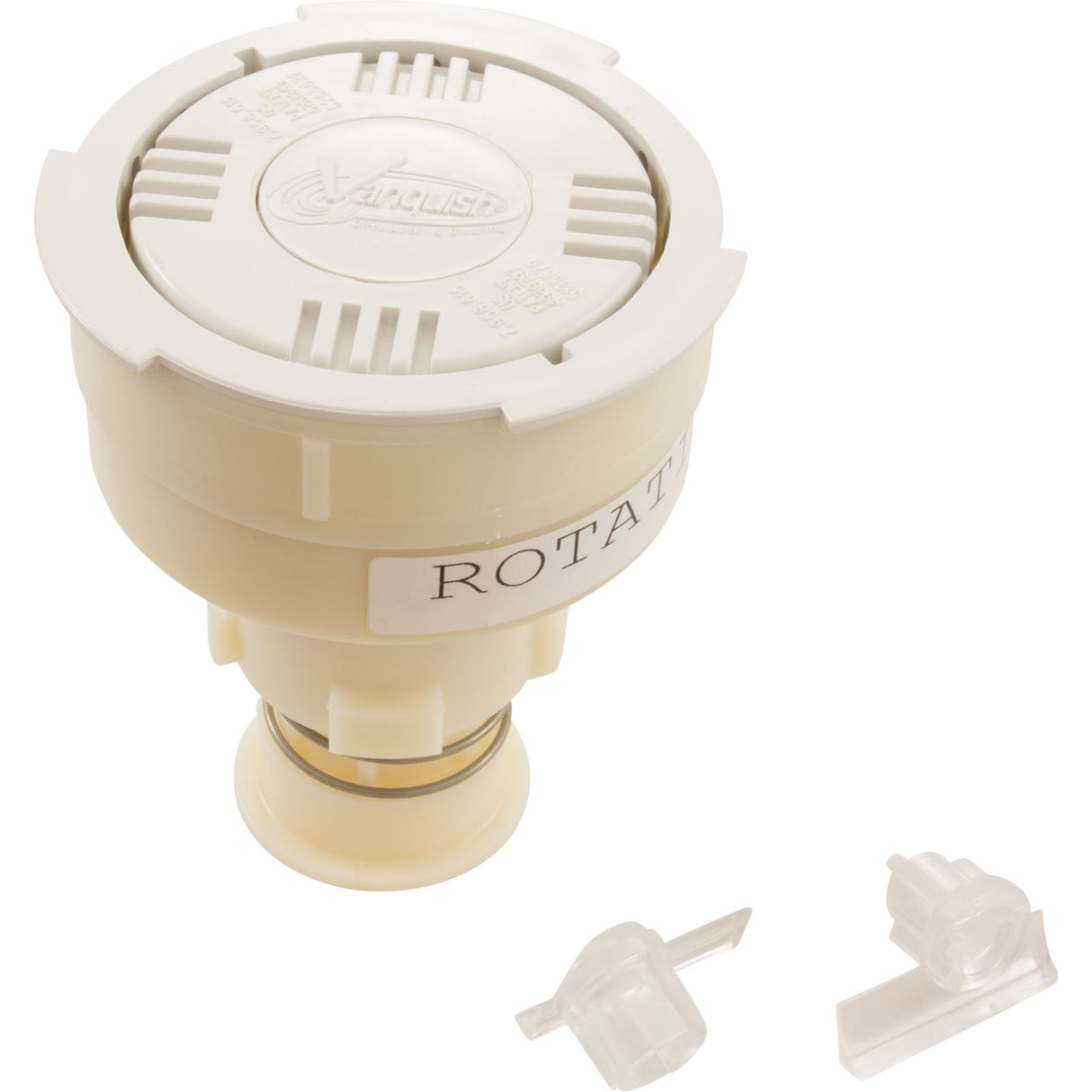 Cleaning Head, Paramount Vanquish, w/ Nozzle, White : 004-577-5020-01 - Paramount Leisure Industries - 004-577-5020-01 - PartsForSpas.com
