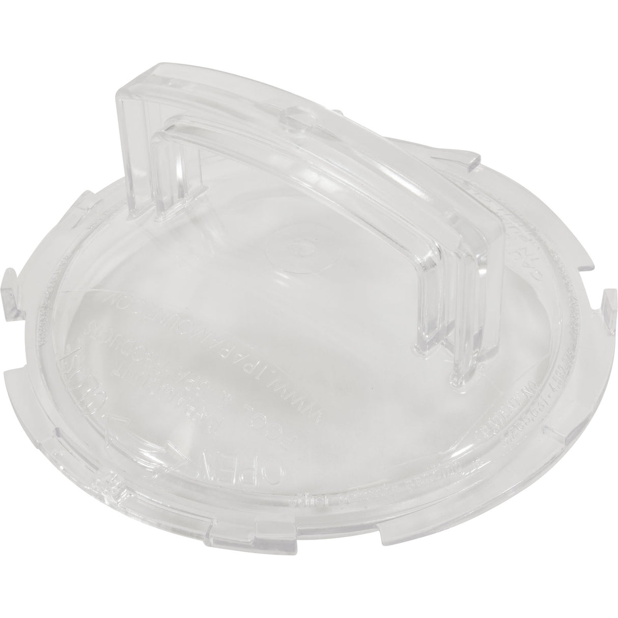 Lid, Paramount Leaf Canister, DDC, Clear : 005-152-4580-00 - Paramount Leisure Industries - 005-152-4580-00 - PartsForSpas.com