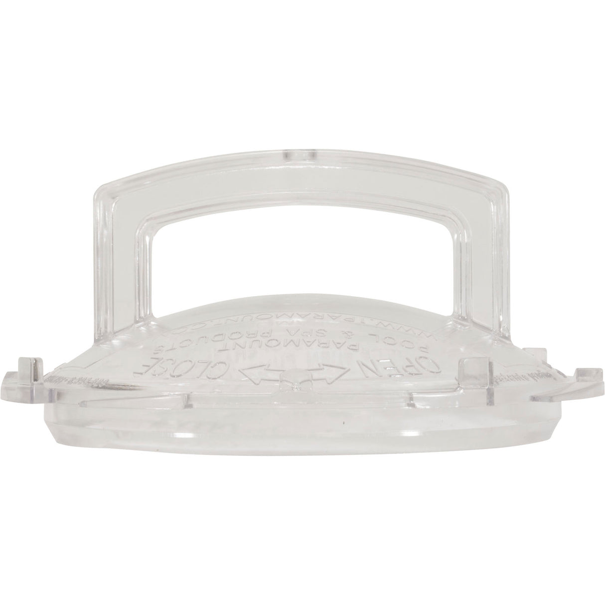 Lid, Paramount Leaf Canister, DDC, Clear : 005-152-4580-00 - Paramount Leisure Industries - 005-152-4580-00 - PartsForSpas.com