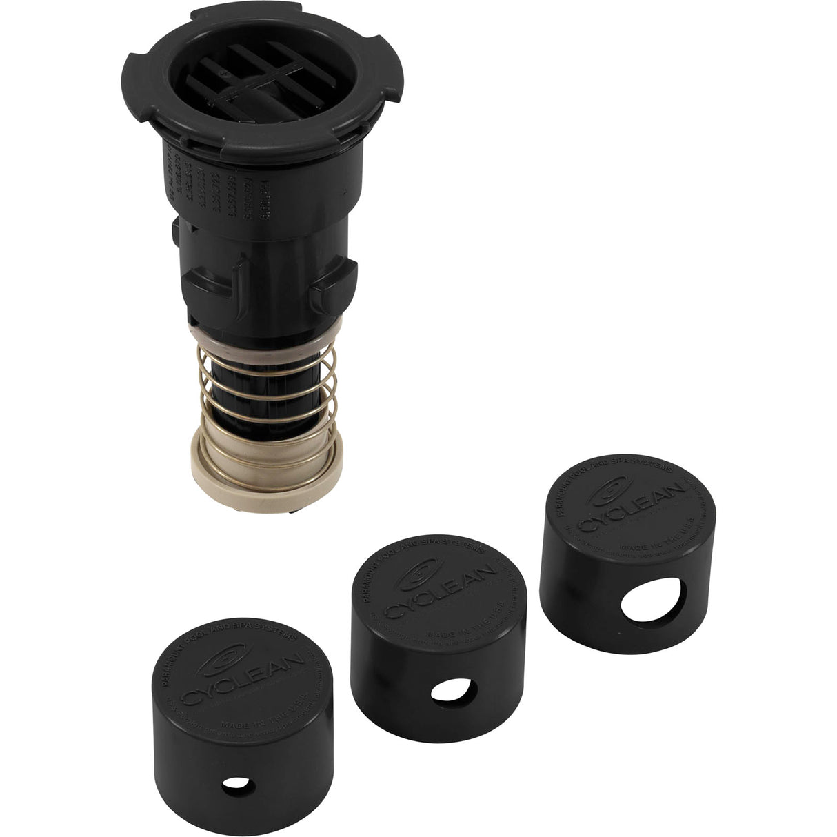 Replacement Nozzle, Paramount Cyclean, Black : 004-652-5070-03 - Paramount Leisure Industries - 004-652-5070-03 - PartsForSpas.com