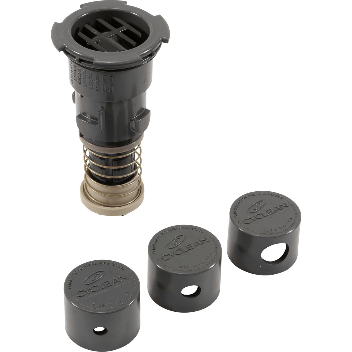 Replacement Nozzle, Paramount Cyclean, Gray : 004-652-5070-02 - Paramount Leisure Industries - 004-652-5070-02 - PartsForSpas.com