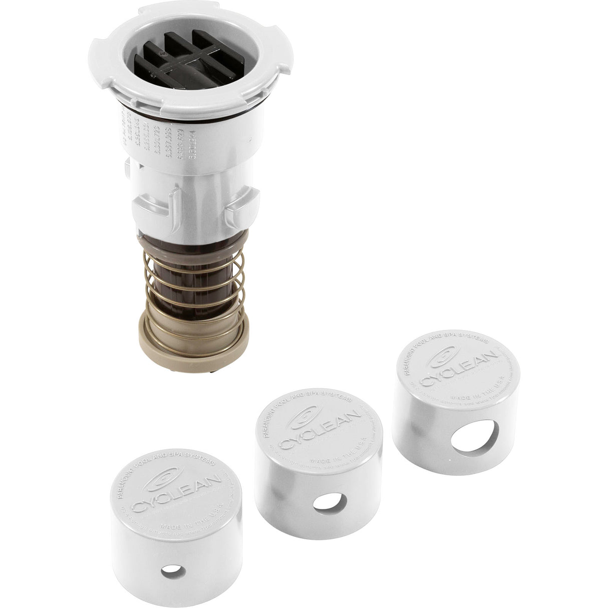 Replacement Nozzle, Paramount Cyclean, White : 004-652-5070-01 - Paramount Leisure Industries - 004-652-5070-01 - PartsForSpas.com