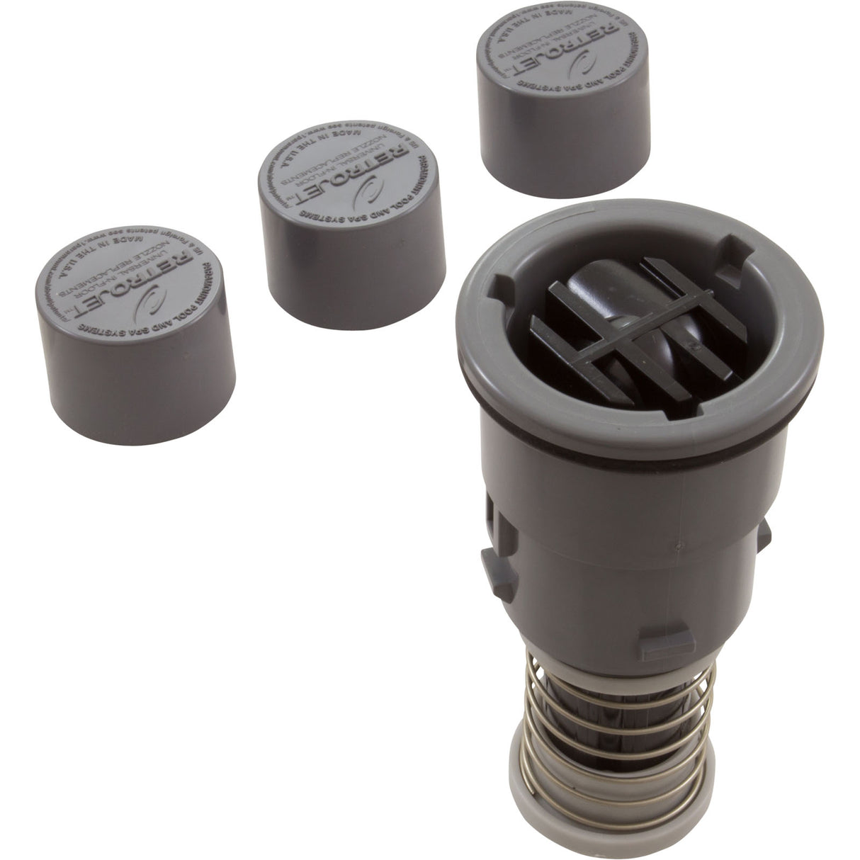 Replacement Nozzle, Paramount Retro A&A Quick Clean 2, Gray : 004-652-4956-10 - Paramount Leisure Industries - 004-652-4956-10 - PartsForSpas.com