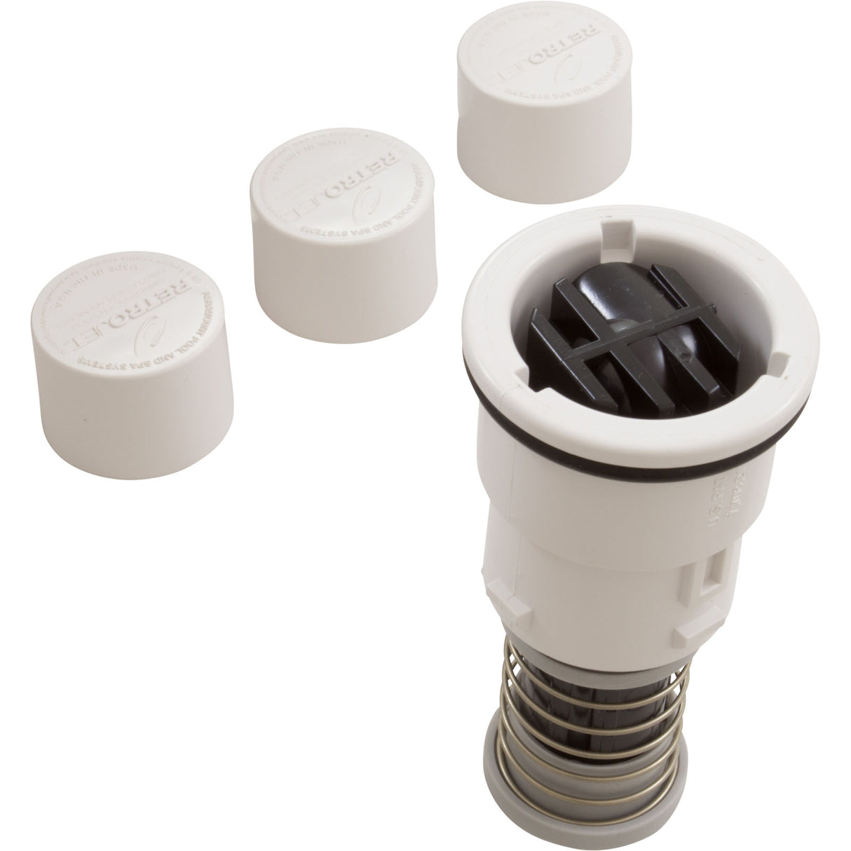 Replacement Nozzle, Paramount Retro A&A Quick Clean 2, White : 004-652-4956-01 - Paramount Leisure Industries - 004-652-4956-01 - PartsForSpas.com