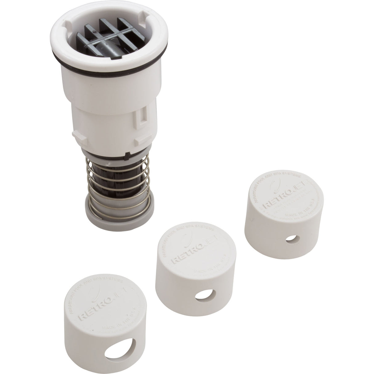 Replacement Nozzle, Paramount Retro A&A Quick Clean 2, White : 004-652-4956-01 - Paramount Leisure Industries - 004-652-4956-01 - PartsForSpas.com