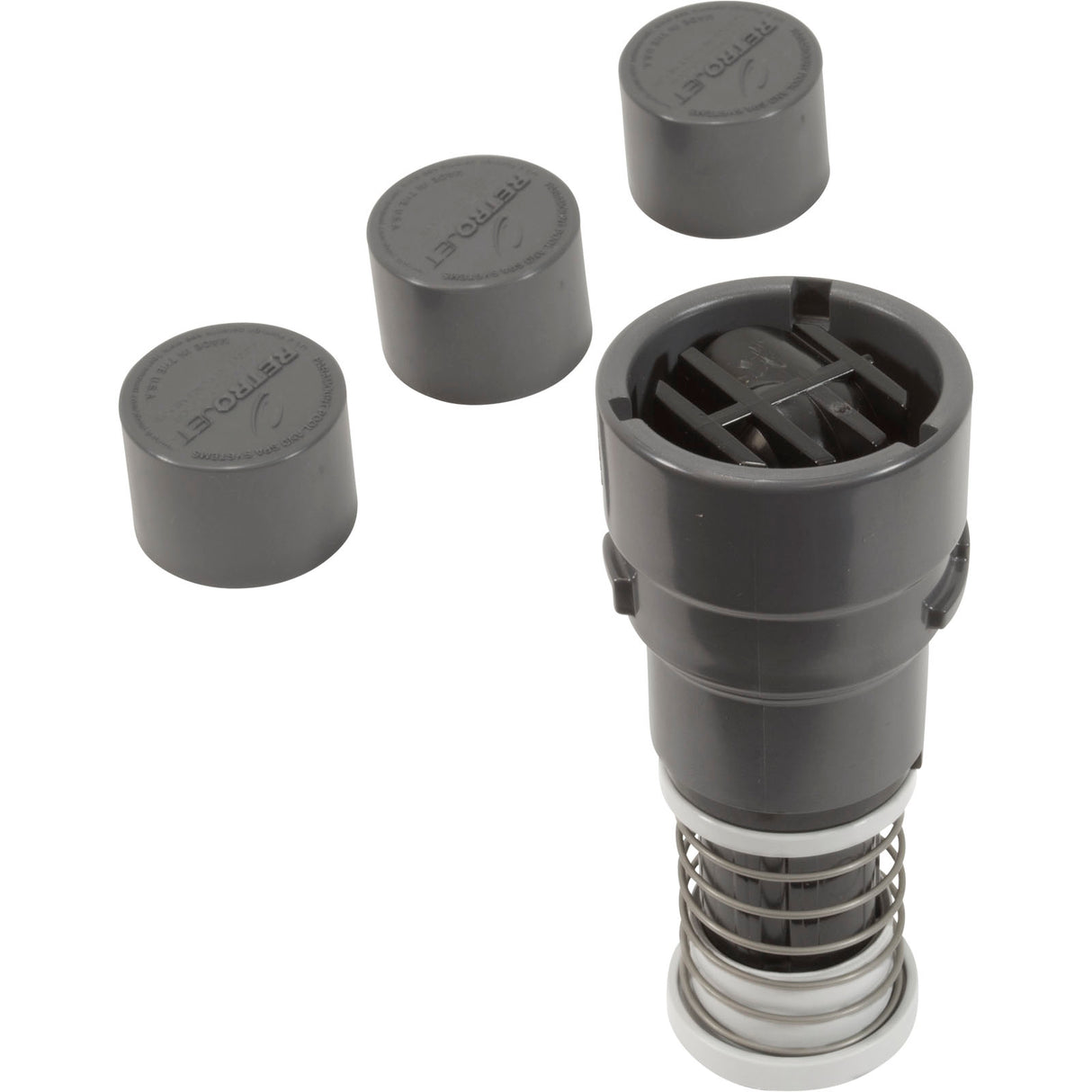 Replacement Nozzle, Paramount Retro Caretaker 99, Gray : 004-652-4954-02 - Paramount Leisure Industries - 004-652-4954-02 - PartsForSpas.com