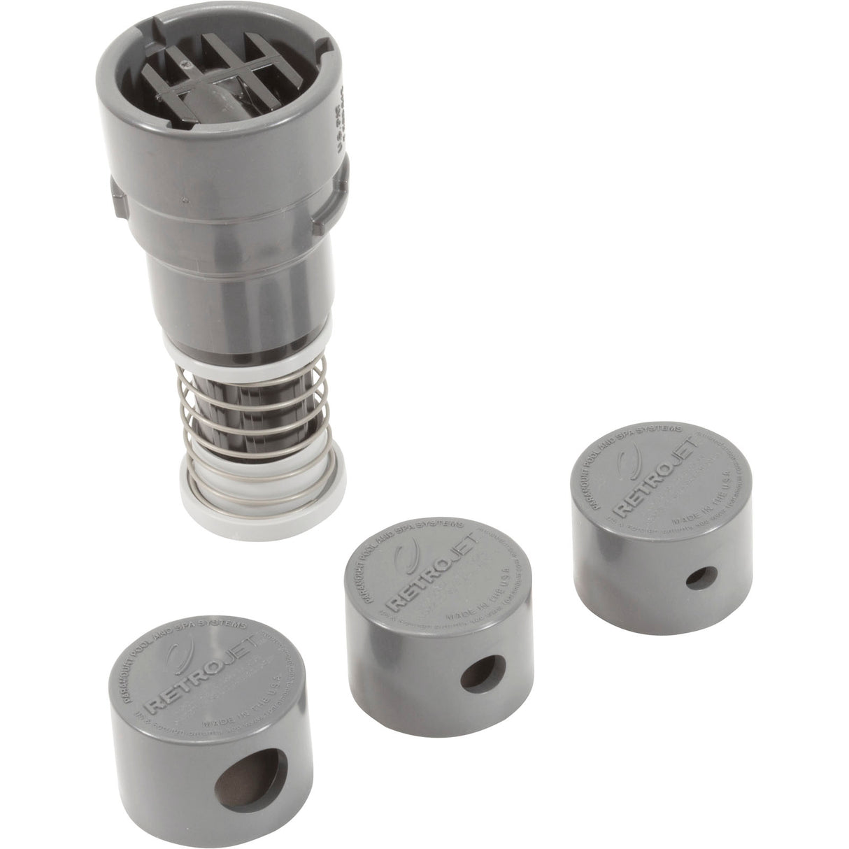 Replacement Nozzle, Paramount, Caretaker 99 Bayonet, Lt Gry : 004-652-4954-08 - Paramount Leisure Industries - 004-652-4954-08 - PartsForSpas.com