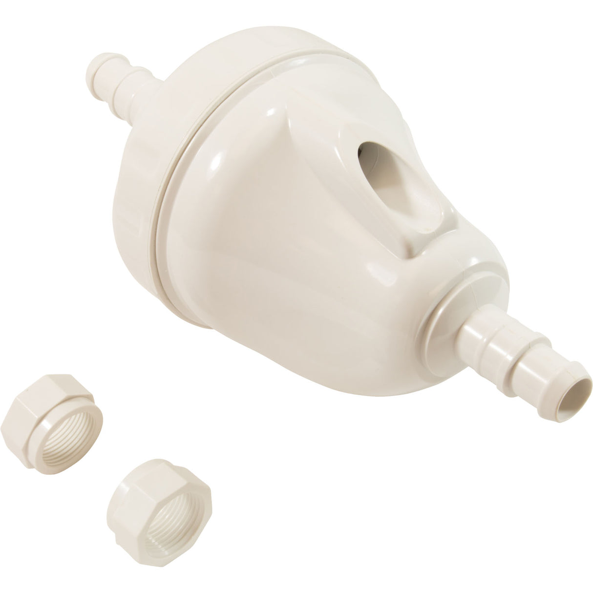 Backup Valve Body, Generic G54, Wht : 25563-052-054 - Custom Molded Products - 849640025987 - PartsForSpas.com