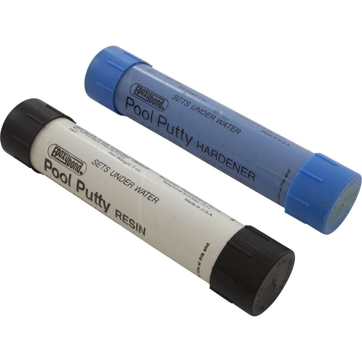 Epoxybond Pool Putty, Atlas Minerals, Black, Set of 2 : 0530317 - Atlas Minerals & Chemicals,Inc - 094828303177 - PartsForSpas.com