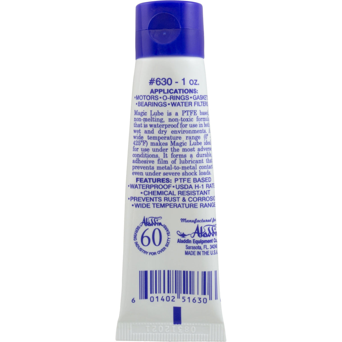 Magic Lube, 1oz, PTFE, Blue Label : 630-Single