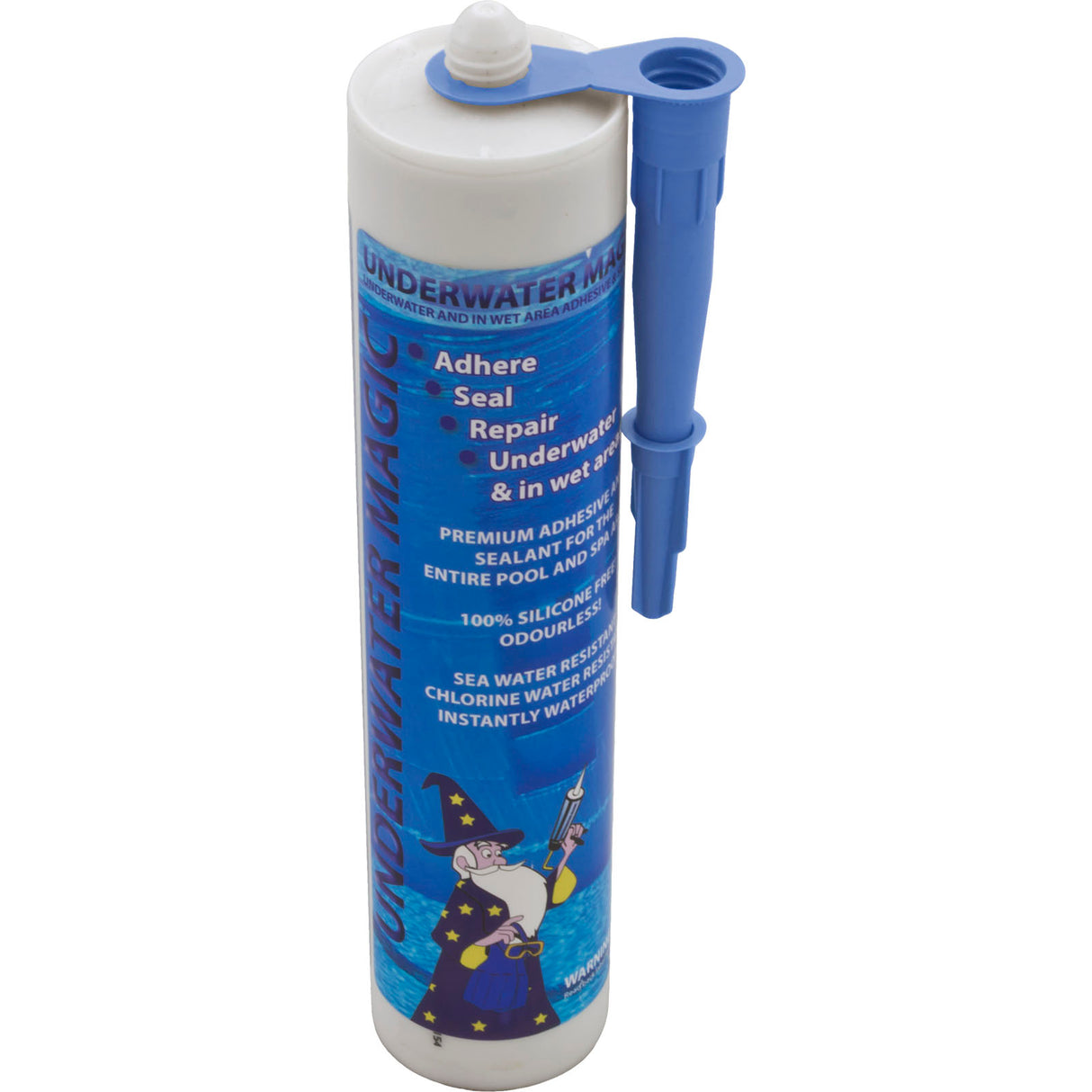 Sealant, Underwater Magic, Single, 290ml/9.8oz Tube, Blue : UWM-02