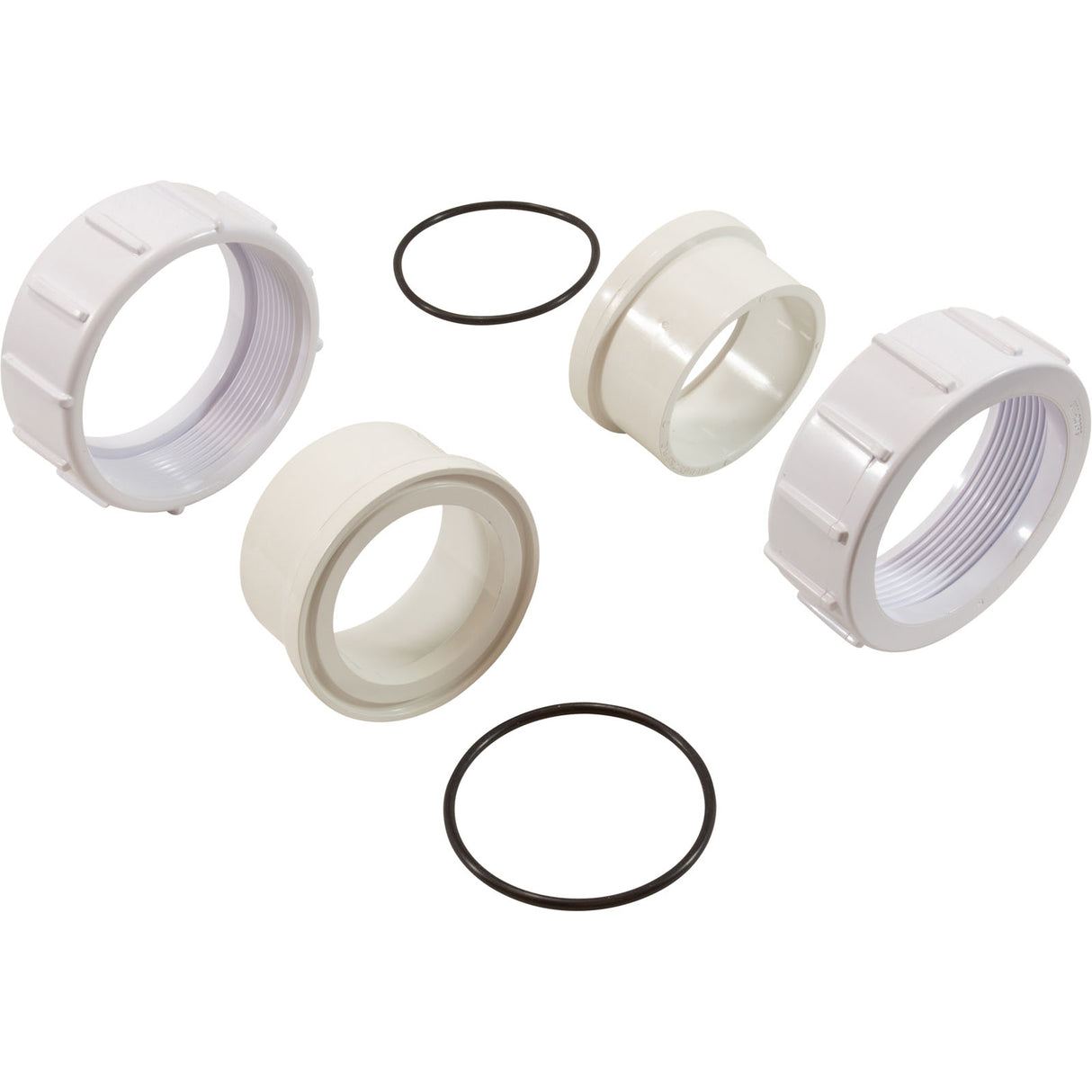 Pump Union, 2" Female Buttress Thread x 2" Slip, Quantity 2 : PKG 188Z - Pentair - 7.8838E+11 - PartsForSpas.com