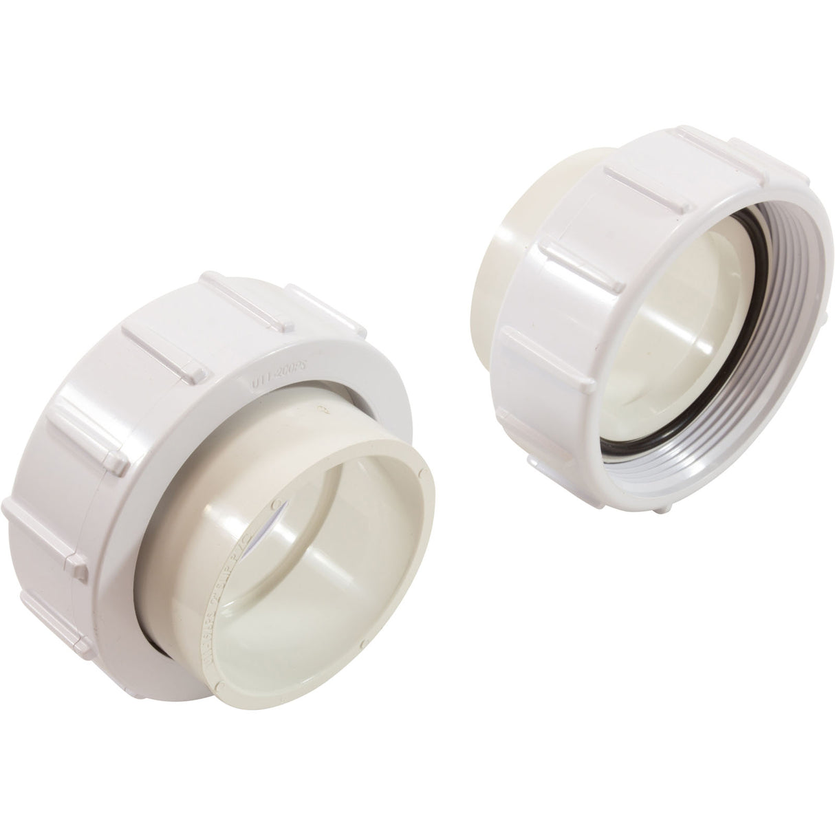 Pump Union, 2" Female Buttress Thread x 2" Slip, Quantity 2 : PKG 188Z - Pentair - 7.8838E+11 - PartsForSpas.com