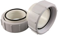 Half Union Pkg, Qty 2, Pentair Pumps/Filters, 2"S x 2"FBT : 42001-0402Z - Pentair - 788379782115 - PartsForSpas.com