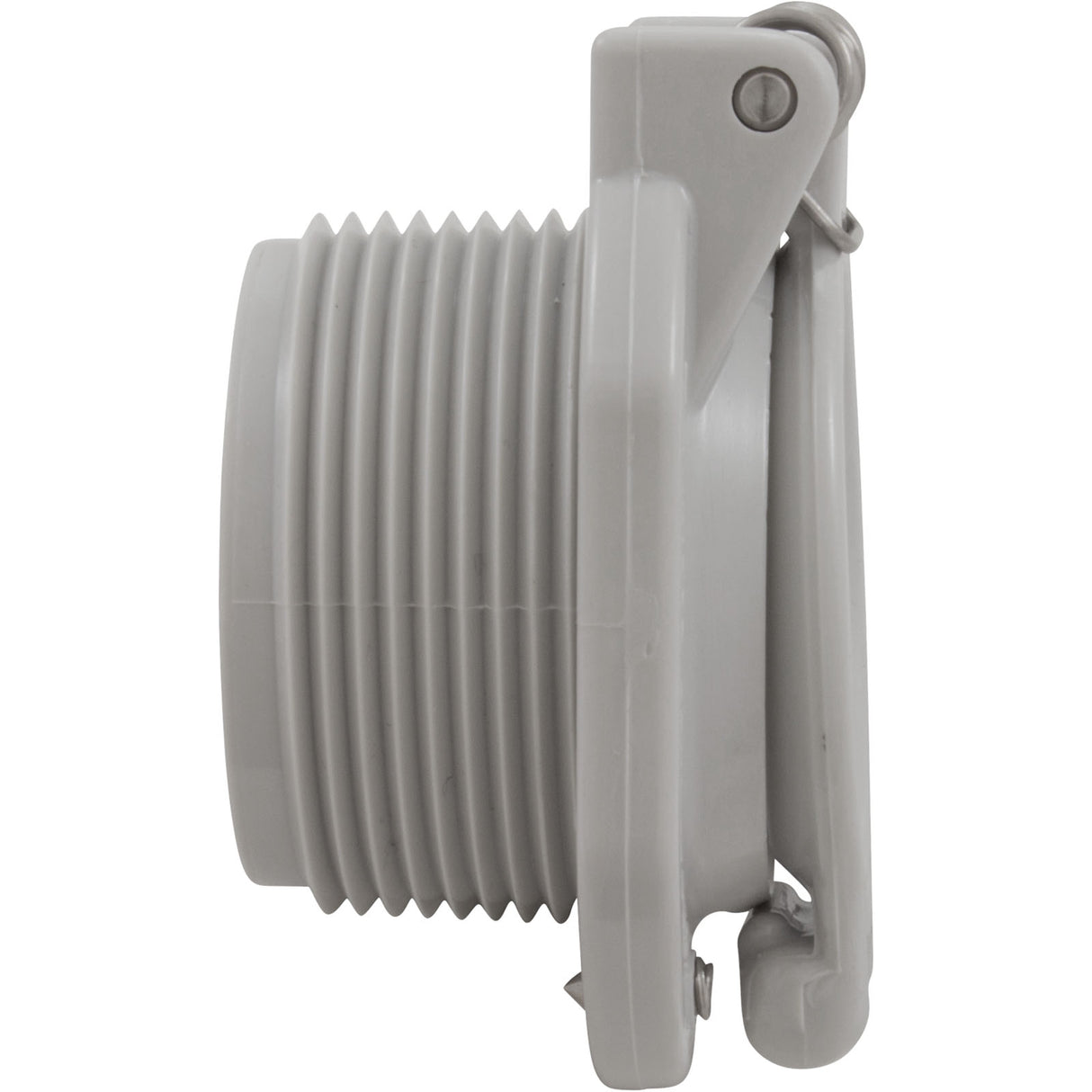 Wall Fitting, Hayward, Vac Lock Safety, Gray : W400BLGP